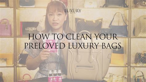 how to maintain luxury bags